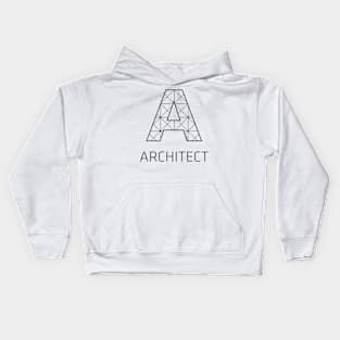 A like an architect Kids Hoodie